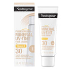 Neutrogena Purescreen+ Protector solar tintado para rostro SPF 30,...