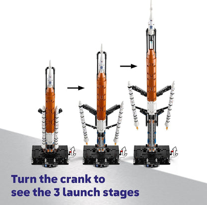 LEGO Technic Cohete del sistema de lanzamiento espacial Artemis de...