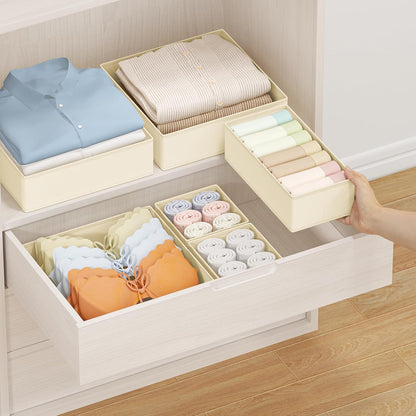 DIMJ Organizador de cajones para ropa, paquete de 24 \u2013 Organiz...
