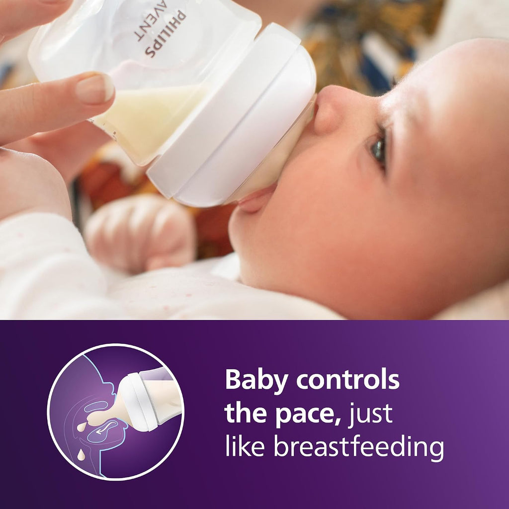 Set de regalo para bebé Philips Avent Natural Response - 5 biberone...