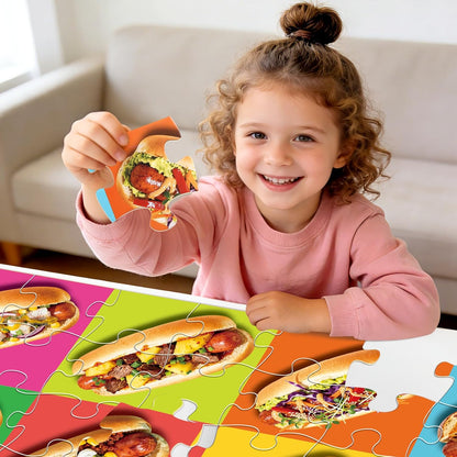 Rompecabezas de suelo jumbo para niños, rompecabezas de 48 piezas p...