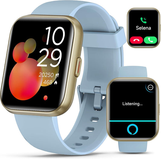 Quican Relojes inteligentes para hombres y mujeres, compatibles con...