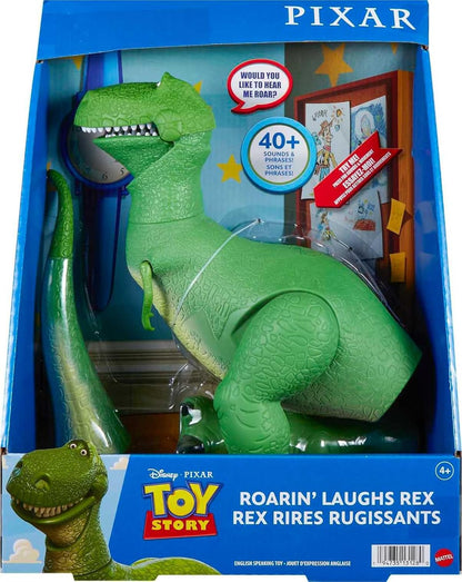 Disney y Pixar Toy Story Roarin' Laughs Rex | Figura de acción de d...