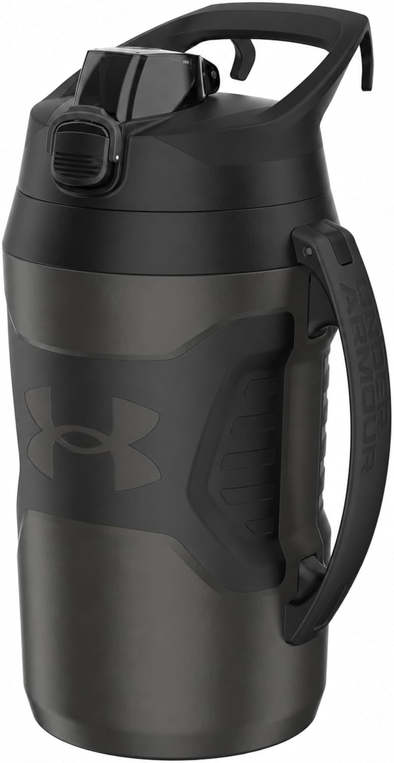 Under Armour Botella de agua aislada con asa y gancho para cerca, j...
