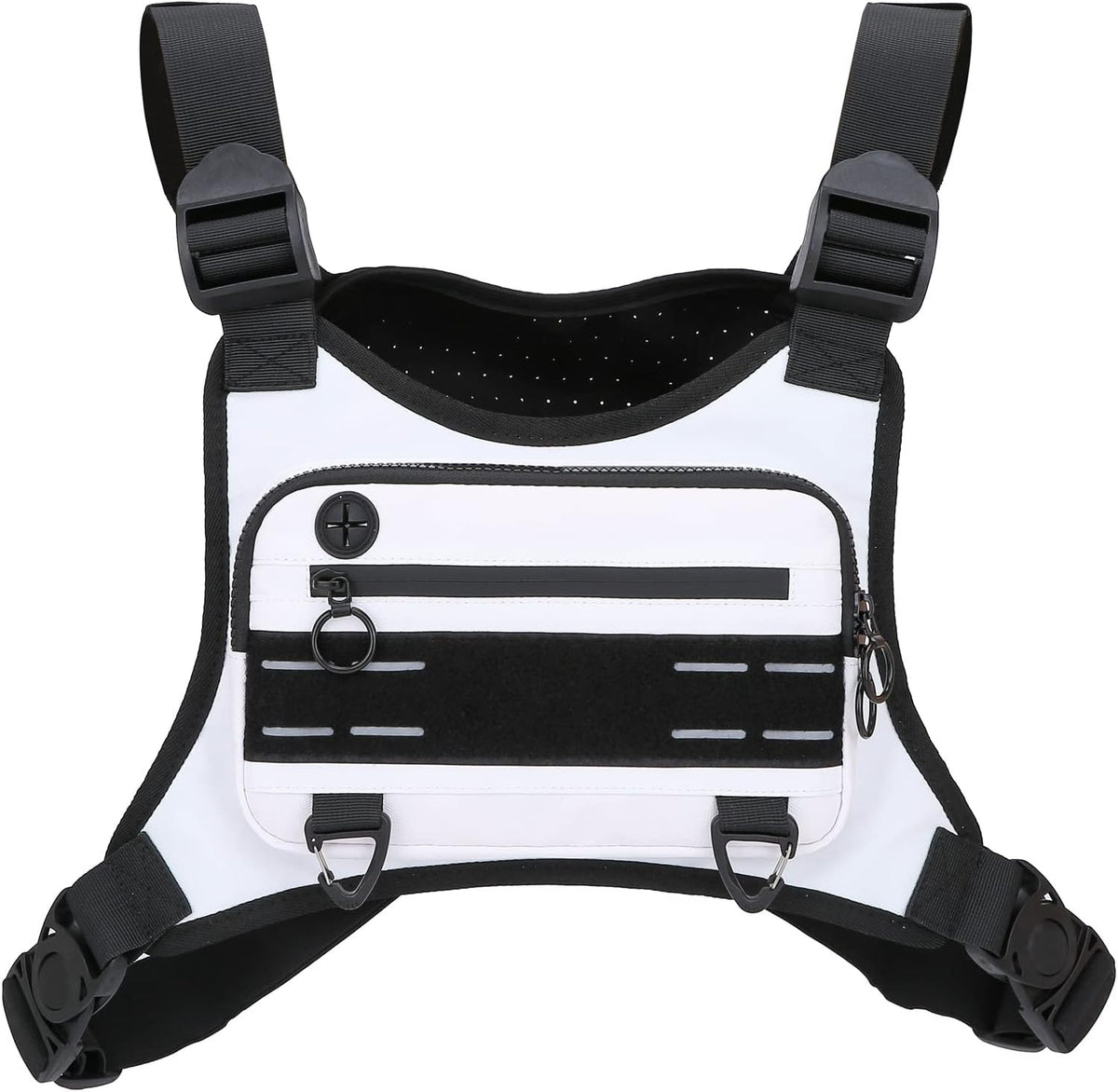 Muserise Bolsa de pecho deportiva para hombres y mujeres, resistent...