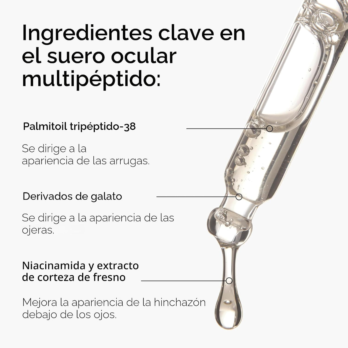 The Ordinary Multi-Peptide Eye Serum, fórmula antienvejecimiento pa...