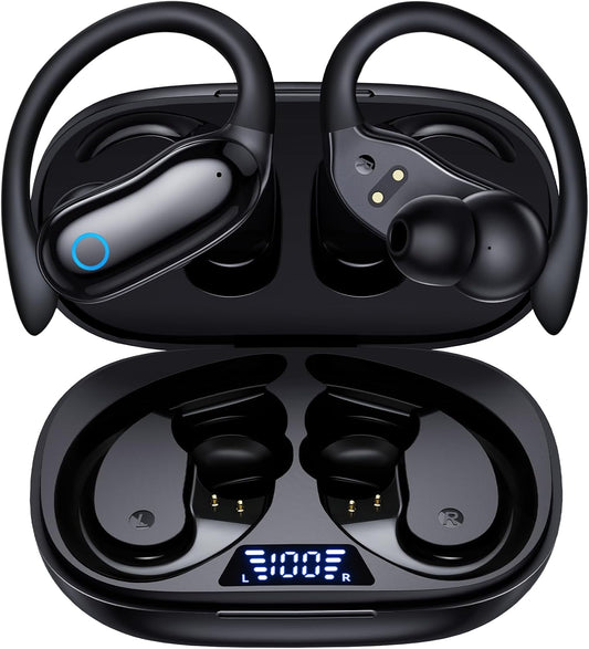GNMN Auriculares inalámbricos con cancelación activa de ruido, repr...