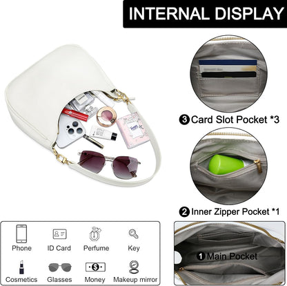 KKXIU Bolso de hombro para mujer, lindos bolsos y bolsos hobo | Bol...