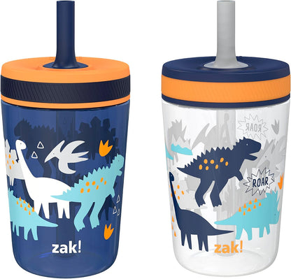 Zak Designs Kelso - Vasos para niños pequeños para viajes o en casa...