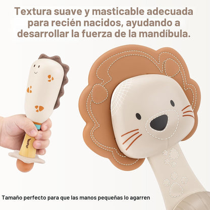 Sonajeros para bebés, juguetes para la dentición de 3 a 6 meses, ju...