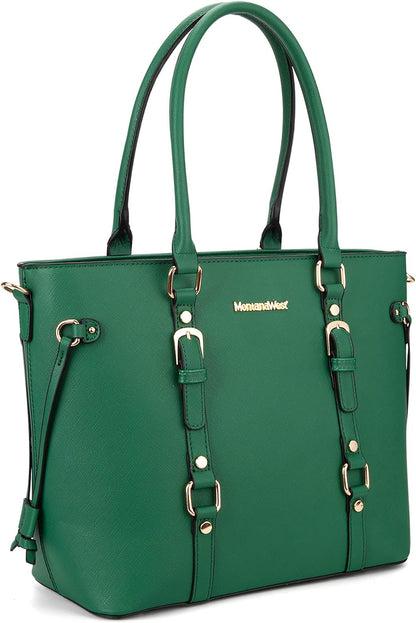 Montana West - Juego de 3 piezas de bolsos para mujer: bolso de man...