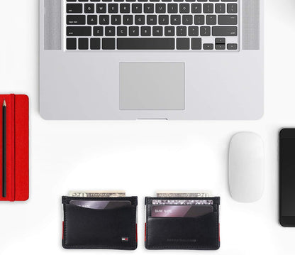 Tommy Hilfiger Cartera Passcase para hombre con ventana de identifi...
