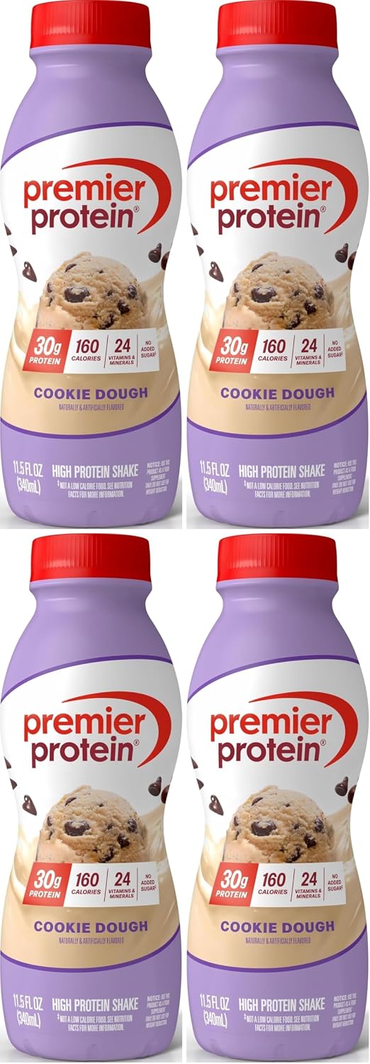 Premier Protein Batido, masa de galletas, 1.06 oz de proteína, sin...