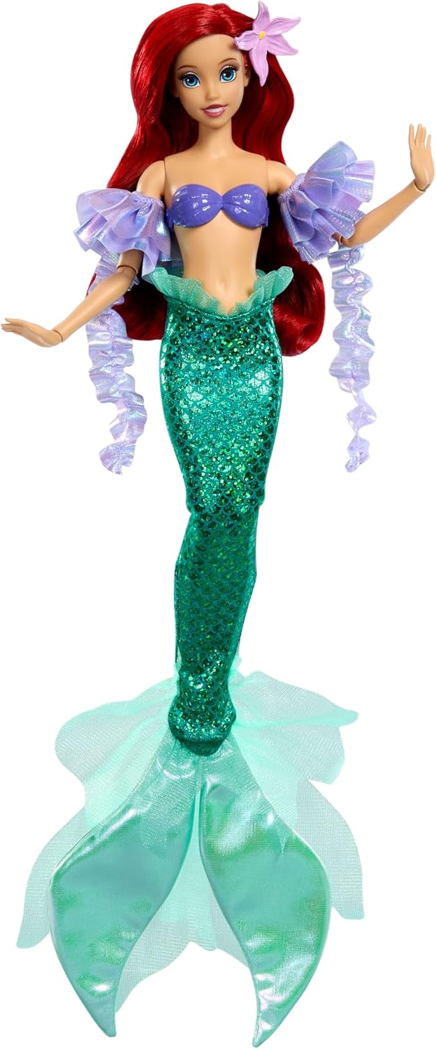 Mattel Disney Princesa Sirena Ariel Sparkling Collector Fashion Dol...