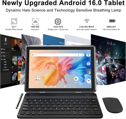 ICONLINK - Tablet Android 16 de 10 pulgadas, 12 (3+9) GB RAM+64GB R...