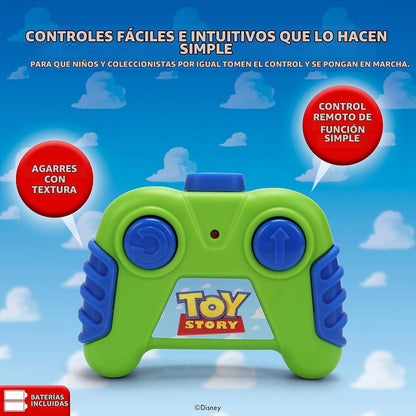 Jada Toys 1:32 RC Toy Story RC Buggy - Auto de control remoto de fu...