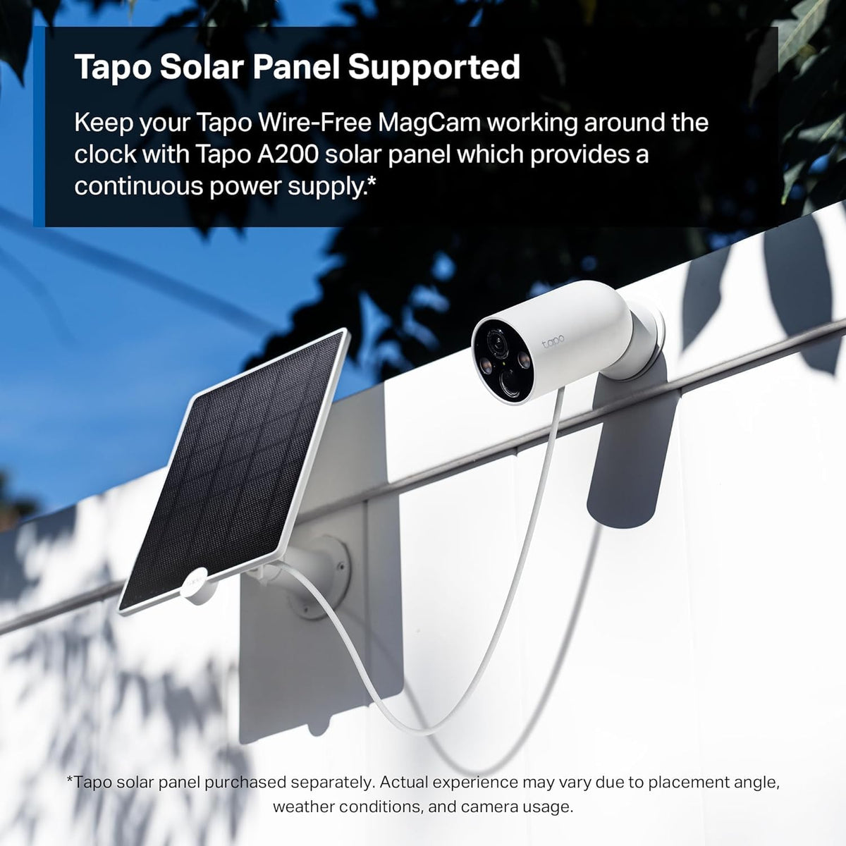 Tapo MagCam 2K+ Cámara de seguridad inalámbrica para exteriores, al...