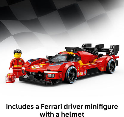 LEGO Campeones de Velocidad Ferrari 499P 77261 | Juguete de constru...