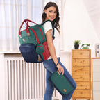 Dikaslon Mochila para pañales con cambiador portátil, artículos ese...