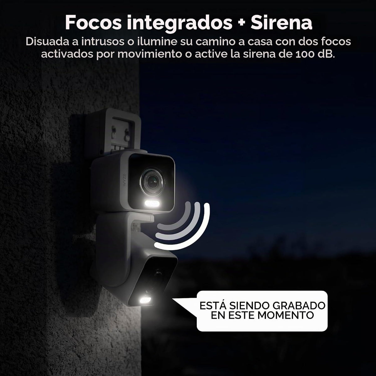WYZE Duo Cam Pan, paquete de 2 unidades, para interiores y exterior...