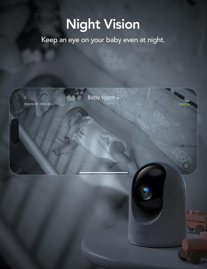 GNCC Cámaras 5G para seguridad en el hogar interior, mascota\/perro...