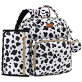ROSEGIN Mochila para pañales con cambiador, funda para chupete, bol...