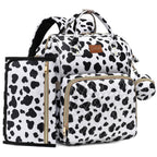 ROSEGIN Mochila para pañales con cambiador, funda para chupete, bol...