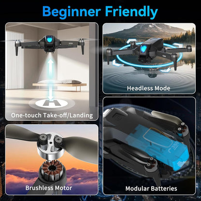 Dron con cámara 4.5 "pantalla LCD en el controlador, Drone con...