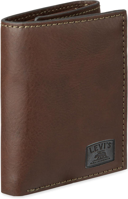 Levi's - Billetera para hombre RFID de tres pliegues, elegante...