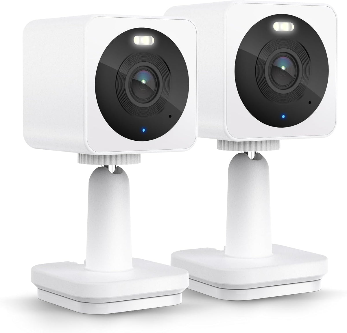 WYZE Cam OG Paquete de 2 cámaras de seguridad para interiores/exter...