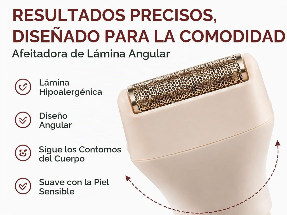 Remington Kit de cuerpo y bikini suave y sedoso, recortadora y afei...