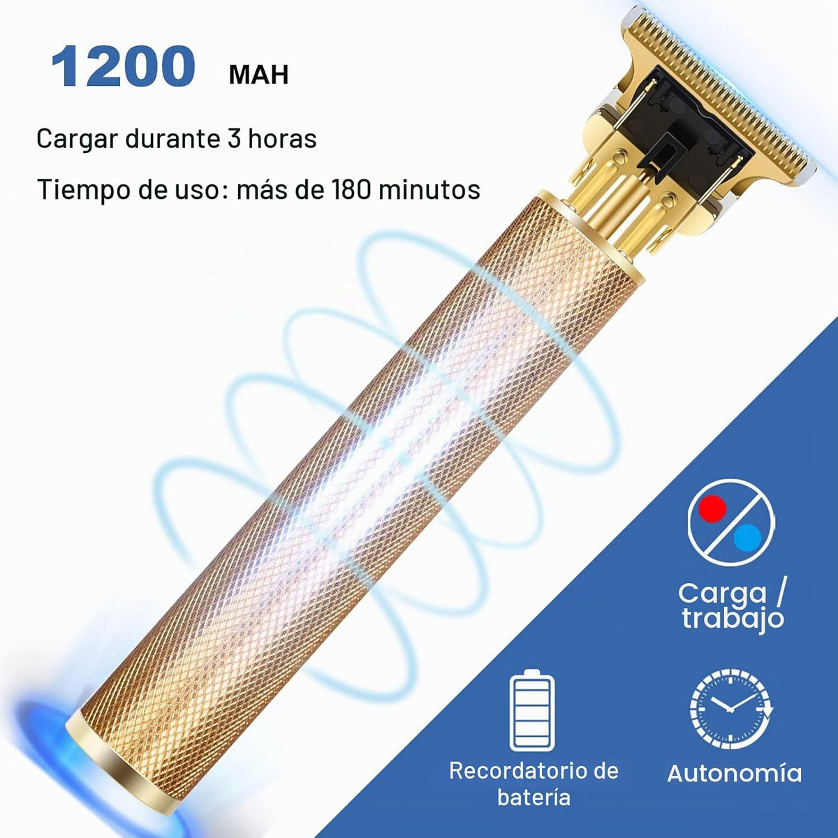 YOGINGO Cortadora de barba profesional para hombres, recortadora de...