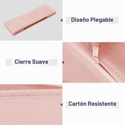 DIMJ Organizador de cajones para ropa, paquete de 24 organizadores...
