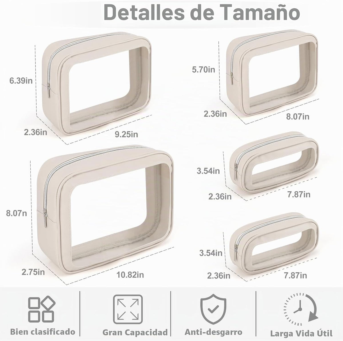 YOPCDJ Bolsas para pañales, Gris, Práctico: