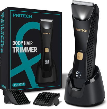 PRITECH Manscape - Recortadora de pelo corporal \u2013 Cortadora de...