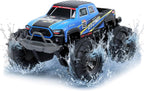 QXHOL - Camión monstruo impermeable RC con gesto, vehículo de contr...