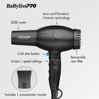 BaBylissPRO Porcelain Ceramic 2800 Dryer