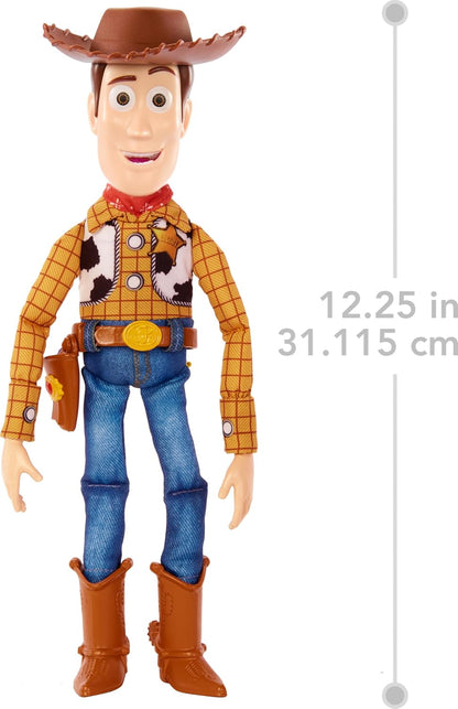 Mattel Disney Pixar Toy Story Muñeca de acción de Woody que habla y...