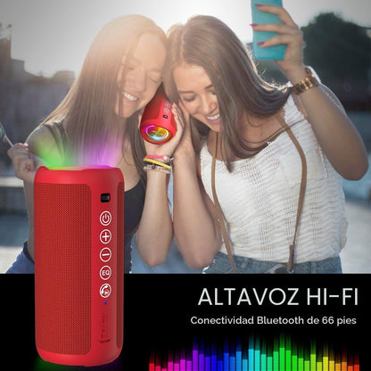 Ortizan Altavoz Bluetooth portátil, impermeable IPX7, inalámbrico,...