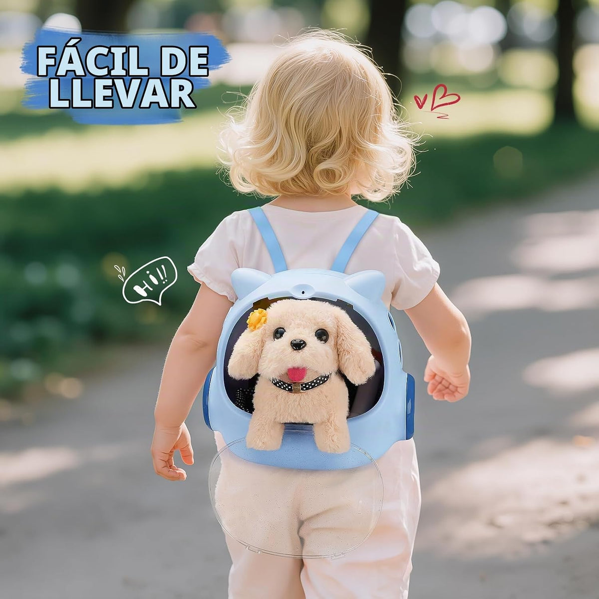 16 piezas de juguetes de perro robot para niños, juguetes para niño...
