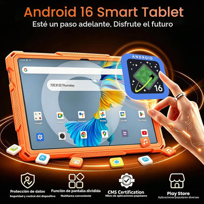 SCREENOVATE Tableta 10 pulgadas Android 16 tableta, 32GB RAM 128GB...