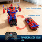 Qumcou - Juguetes con temática de araña para niños 3-8,1:16 transfo...