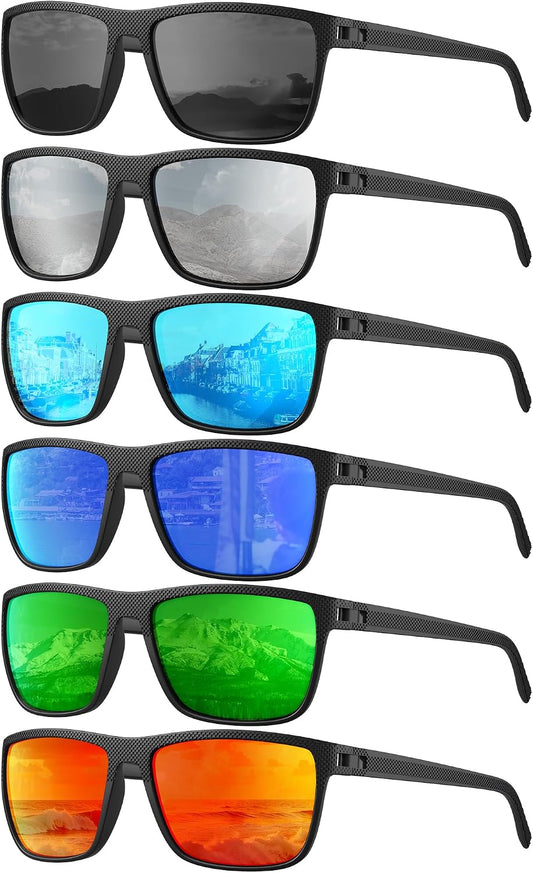 CIFOYA Gafas de sol polarizadas para hombre - Gafas de sol clásicas...