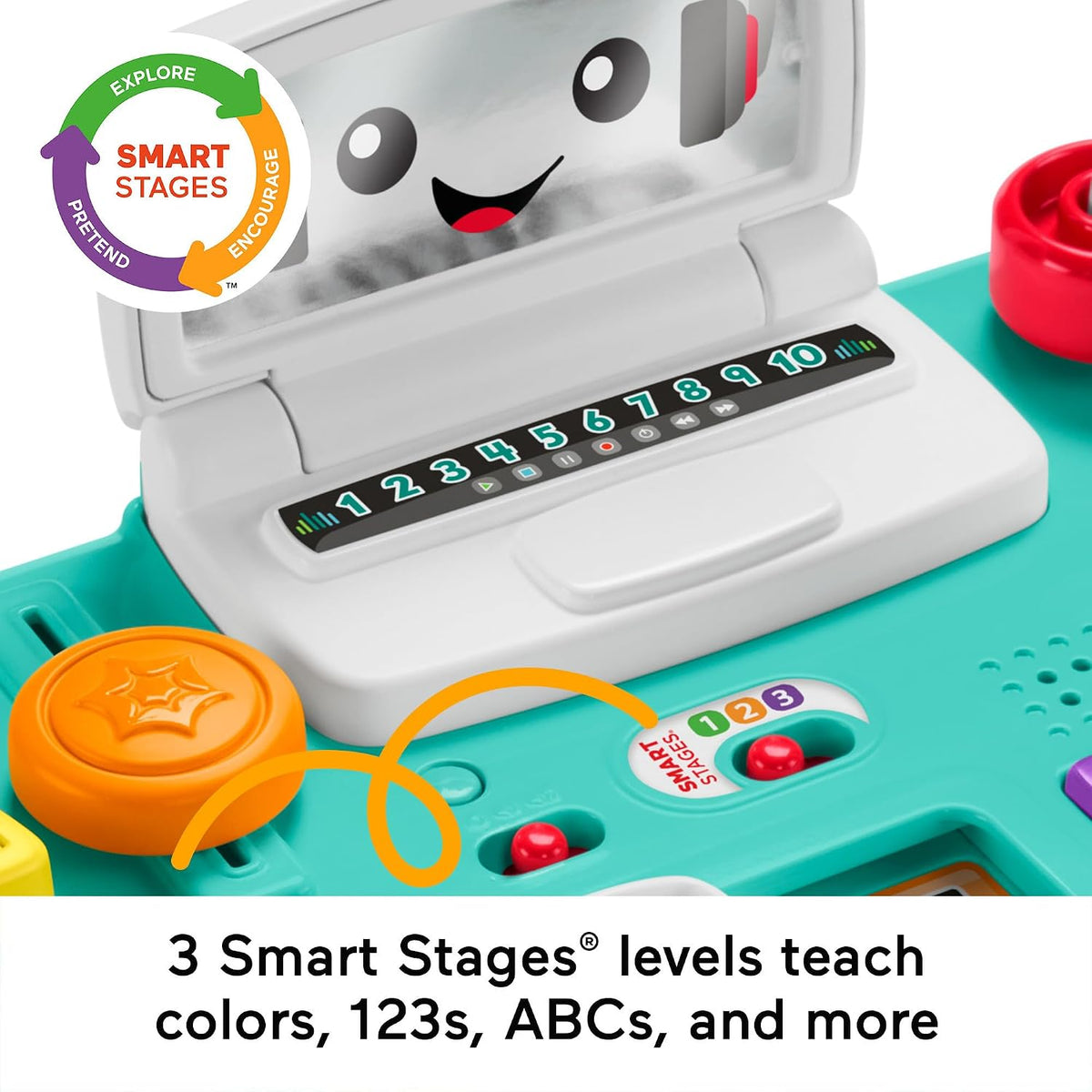 Fisher-Price Juguete para bebés y niños pequeños, mesa de DJ para r...