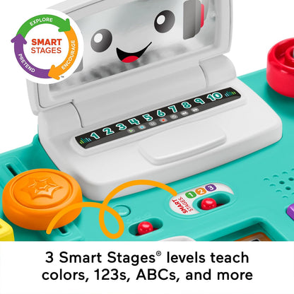 Fisher-Price Juguete para bebés y niños pequeños, mesa de DJ para r...