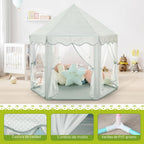 Monobeach - Tienda de princesa para niñas, castillo grande de celad...