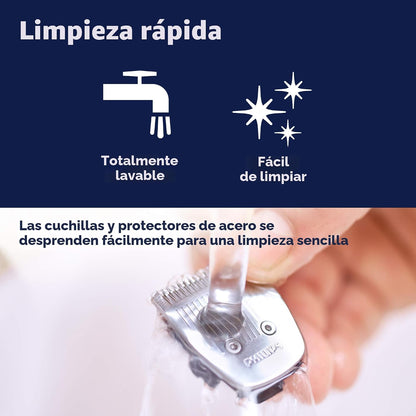 Norelco Philips Multi Groomer MG3740\/40 - Kit de aseo para barba,...