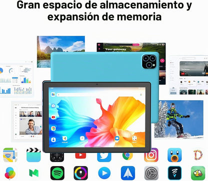ICONLINK - Tablet Android 16 de 10 pulgadas, 12 (3+9) GB RAM+64GB R...