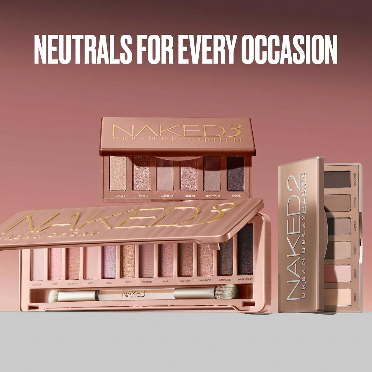 Urban Decay Naked3 Paleta de sombras de ojos \u2013 12 sombras neut...