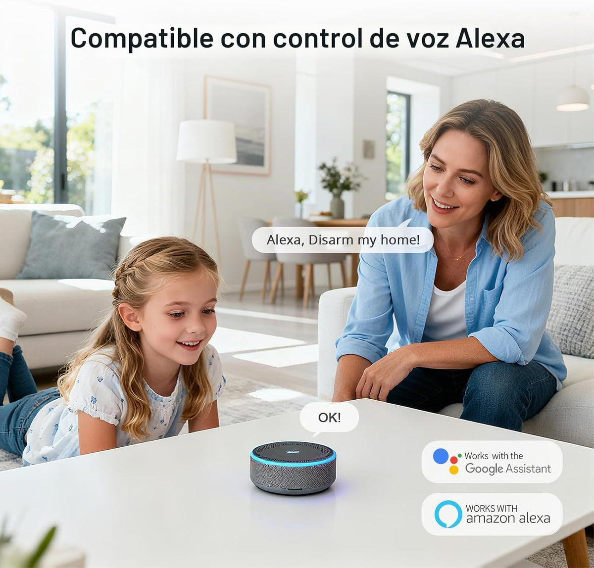 Sistemas inalámbricos de seguridad para el hogar, 24 piezas, WiFi+G...